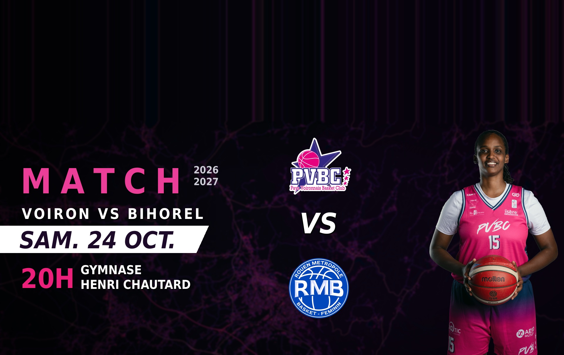 Match Voiron - Bihorel 24/10