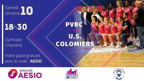 Deuxi&egrave;me match &agrave; domicile du PVBC ce samedi 10 Octobre !