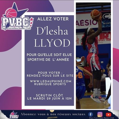 Votez D'Lesha LLYOD