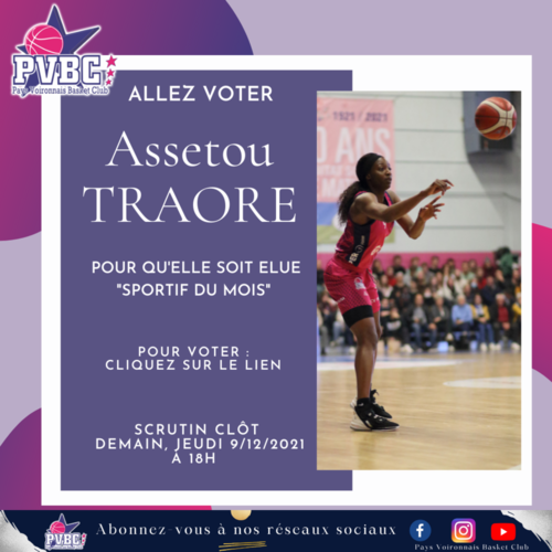 Votez Assetou TRAORE