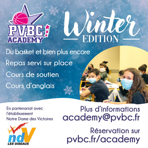 PVBC Acad&eacute;my Winter Edition