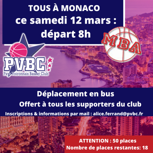 Tous à Monaco ce samedi Tous à Monaco ce samedi