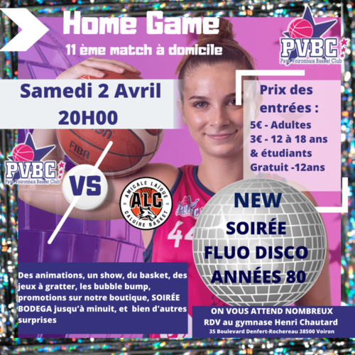 Match VS Caluire soirée spéciale Match VS Caluire soirée spéciale