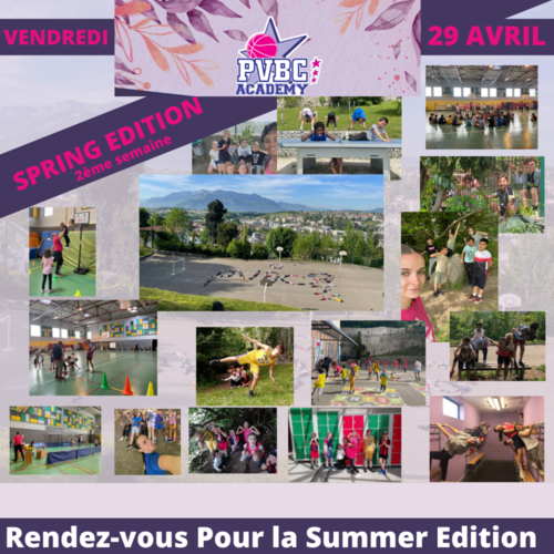 PVBC Acad&eacute;my Spring EDITION