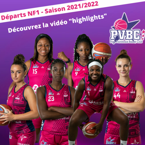 D&eacute;parts NF1 saison 2021-2022