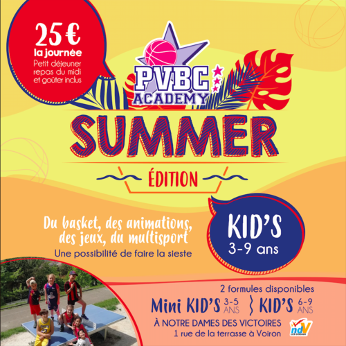 SUMMER EDITION PVBC ACADEMY SUMMER EDITION PVBC ACADEMY