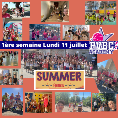 1er jour SUMMER EDITION PVBC ACADEMY 1er jour SUMMER EDITION PVBC ACADEMY