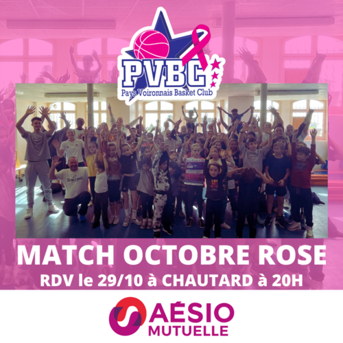 MATCH NF1 OCTOBRE ROSE
