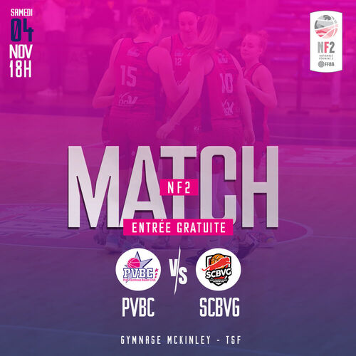 Match NF2 ce samedi