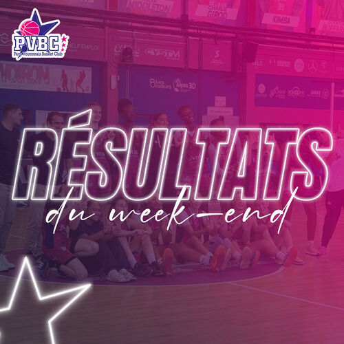 R&eacute;sultats du week-end