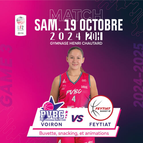 Match &agrave; domicile vs Feytiat