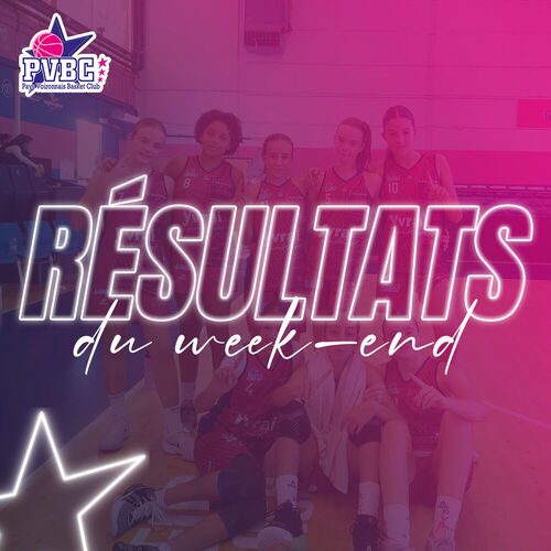 R&eacute;sultats du week-end