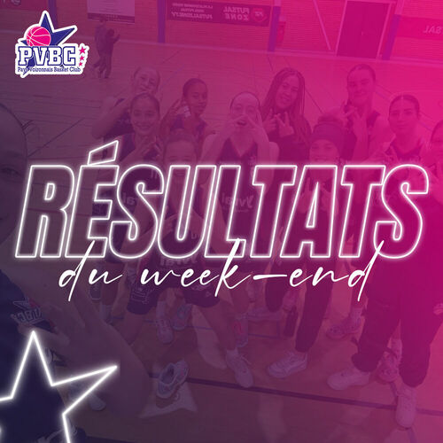 R&eacute;sultats du week-end