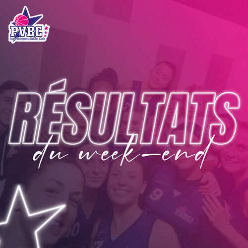 R&eacute;sultats du week-end
