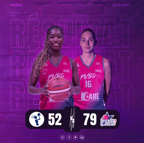 R&eacute;sultat du 2&egrave;me match de pr&eacute;pa