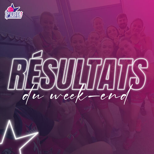 R&eacute;sultats du week-end
