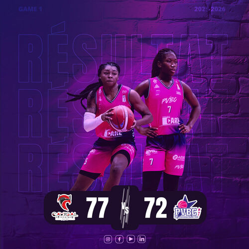 R&eacute;sultat Nice vs PVBC