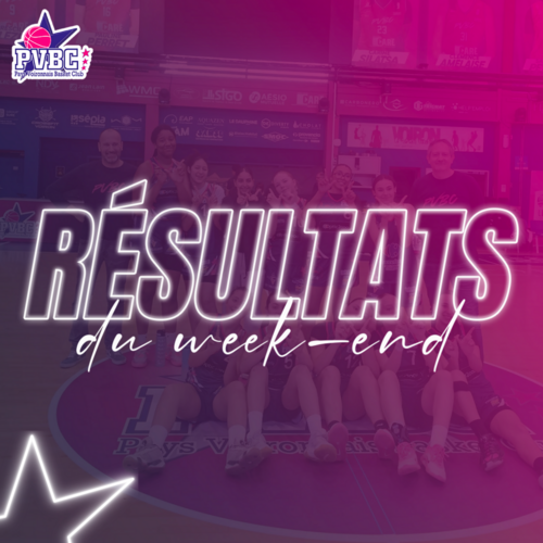 R&eacute;sultats du week-end