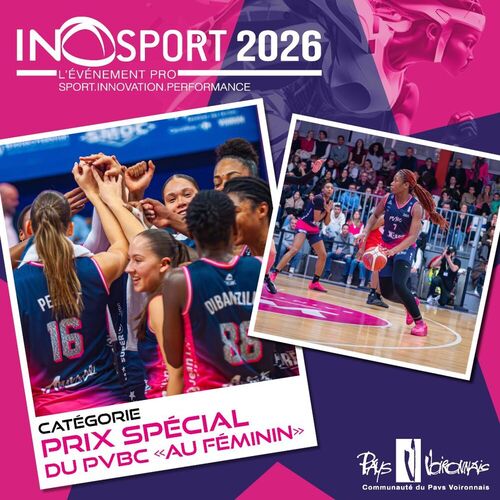 🏆 Prix sp&eacute;cial du PVBC " au f&eacute;minin " - Inosport 2026