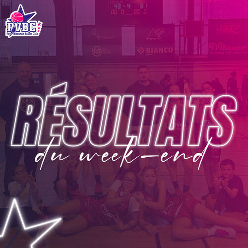 R&eacute;sultats du week-end
