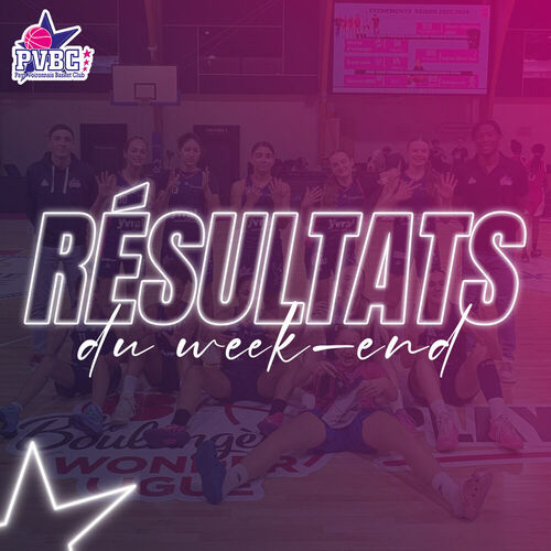 R&eacute;sultats du week-end