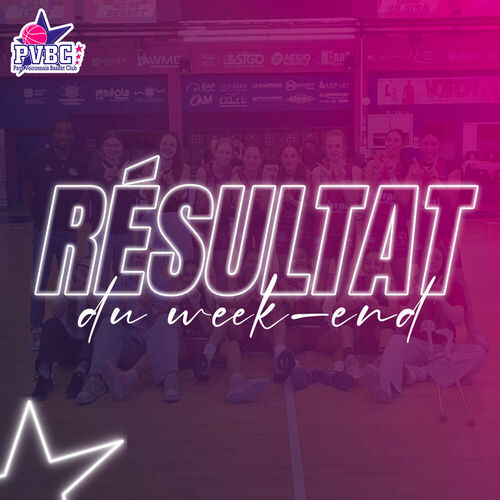 R&eacute;sultats du week-end
