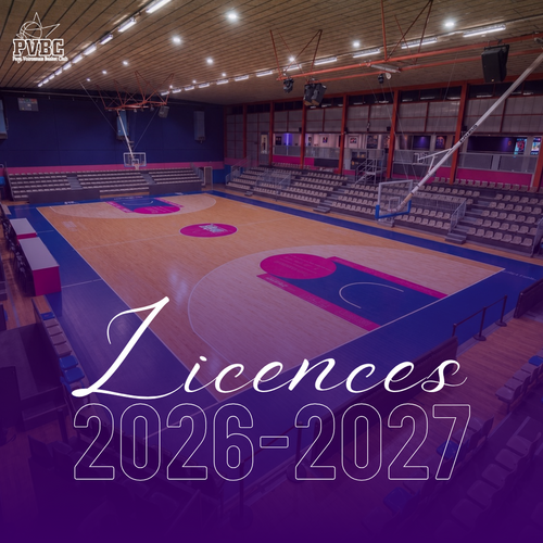 Ouverture des licences pour la saison 2026-2027