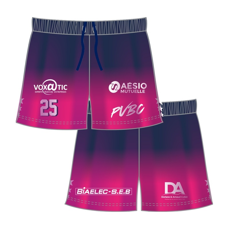 Short Basket Replicat Adulte Femme