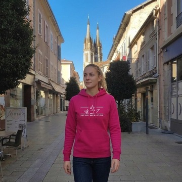 Sweat Capuche Cape Femme