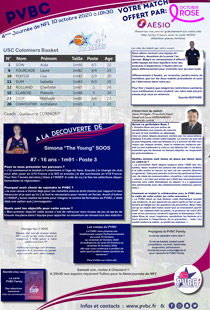 Num&eacute;ro 2 sp&eacute;cial Pays Voironnais Basket Club le Dauphin&eacute; Lib&eacute;r&eacute;
