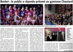 Article : "Basket : le public a r&eacute;pondu pr&eacute;sent au gymnase"
