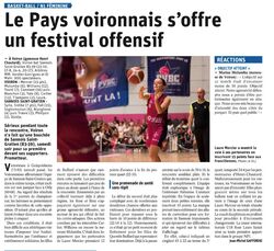 Article : "Le Pays Voironnais s'offre un festival offensif"