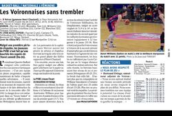 Article : "Les Voironnaises sans trembler"