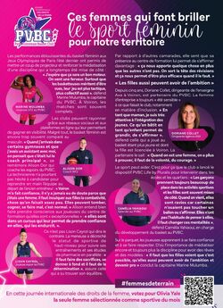 Ces femmes qui font briller le sport f&eacute;minin pour notre territoire