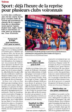 D&eacute;j&agrave; l'heure de la reprise