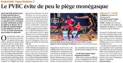 Gr&acirc;ce &agrave; un dernier quart-temps de feu, le PVBC &eacute;vite de peu le pi&egrave;ge