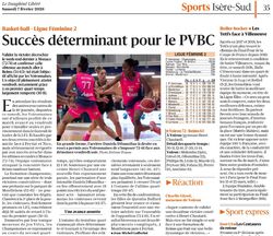 Succ&egrave;s d&eacute;terminant pour le Pays voironnais