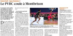 Le PVBC coule &agrave; Montbrison