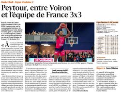 Samantha Peytour, entre le PVBC et l'&eacute;quipe de France 3x3