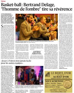 Bertrand Delage, "l'homme de l'ombre" tire sa r&eacute;v&eacute;rence