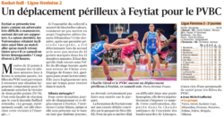 Un d&eacute;placement p&eacute;rilleux &agrave; Feytiat pour le PVBC