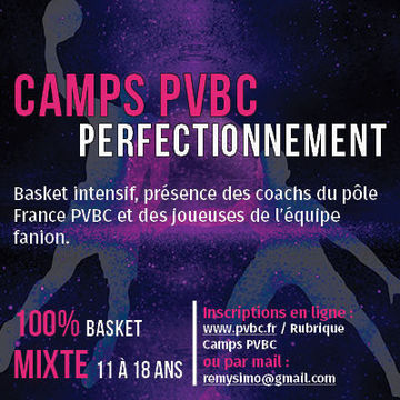 Camp Perfectionnement basket (&agrave; la journ&eacute;e)