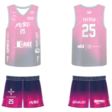 Short r&eacute;plica rose enfant