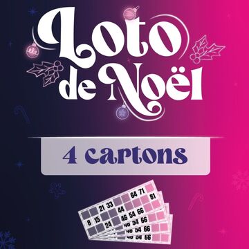 4 cartons de loto