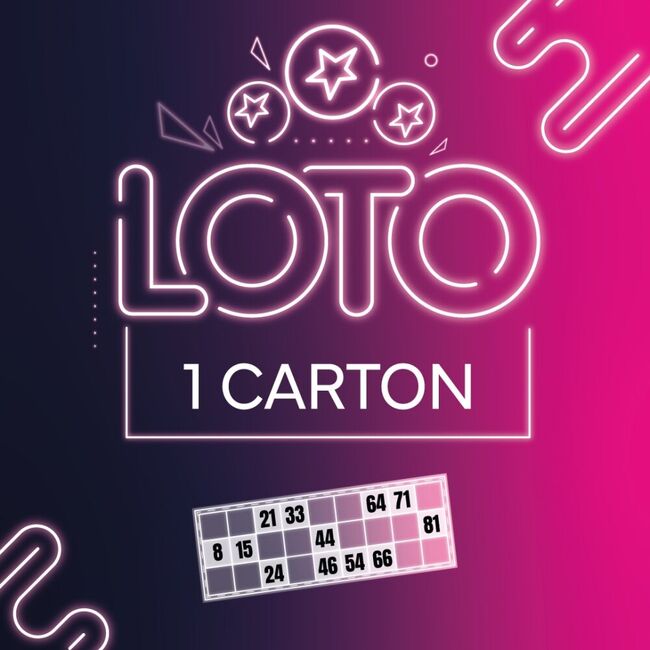 1 carton de loto
